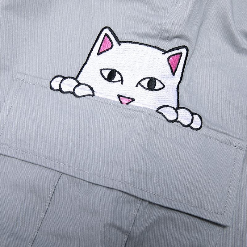 Grey Ripndip Peeking Nermal Cargo Pants | USABC2614