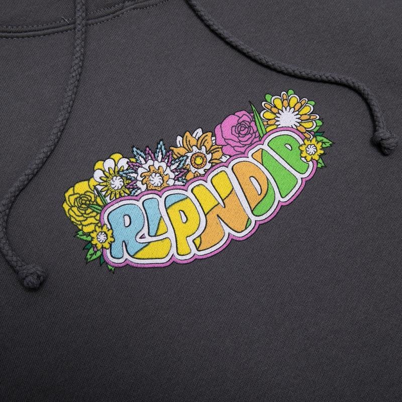 Grey Ripndip Pretty Sad Hoodie | USAEX2453