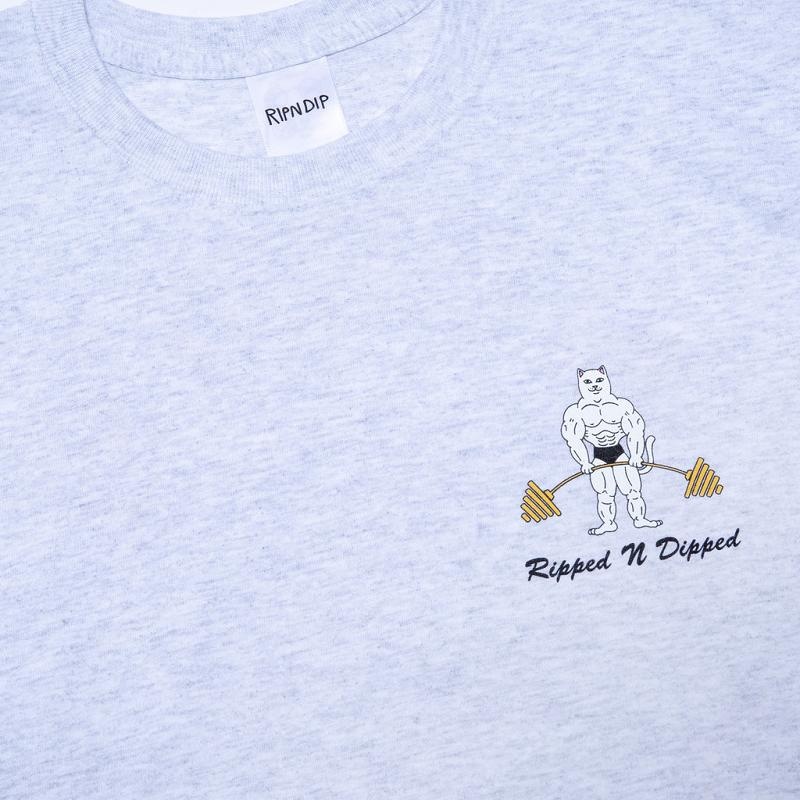 Grey Ripndip Ripped n Dipped Shirts | USAQZ2727