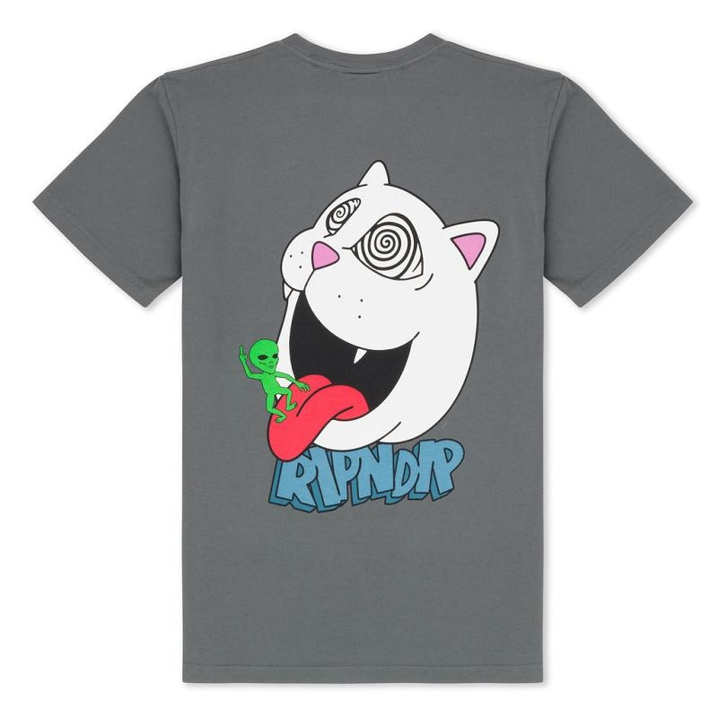 Grey Ripndip Spiraling Shirts | USAQZ2780