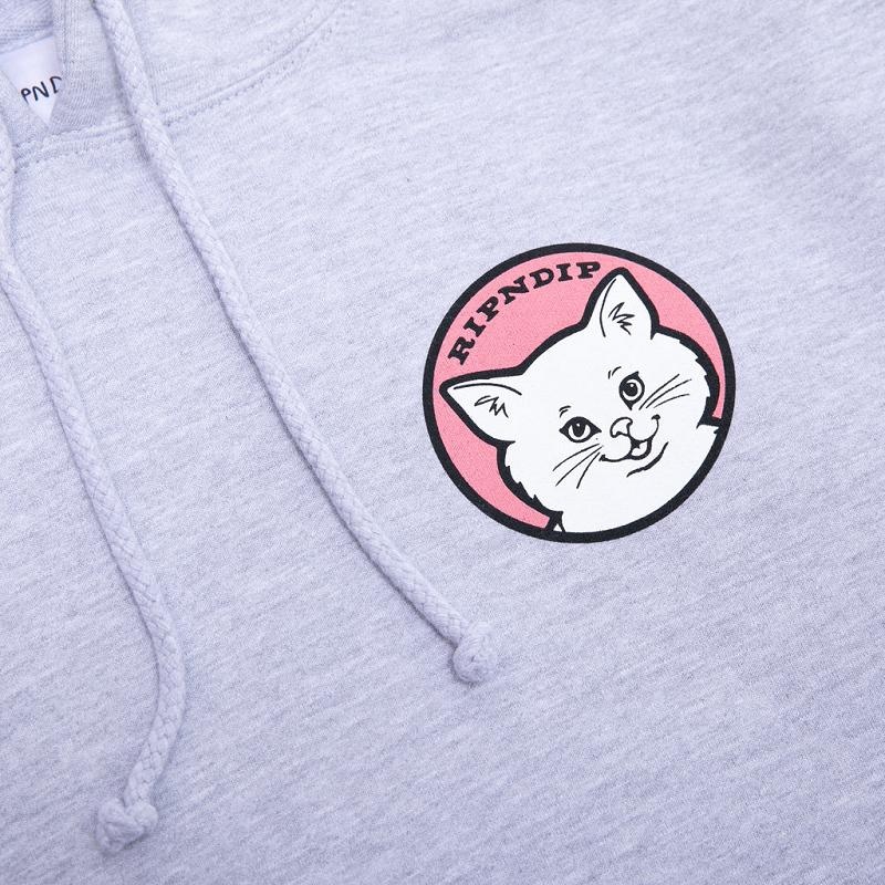 Grey Ripndip Stop Being a Pussy Hoodie | USAOR2447