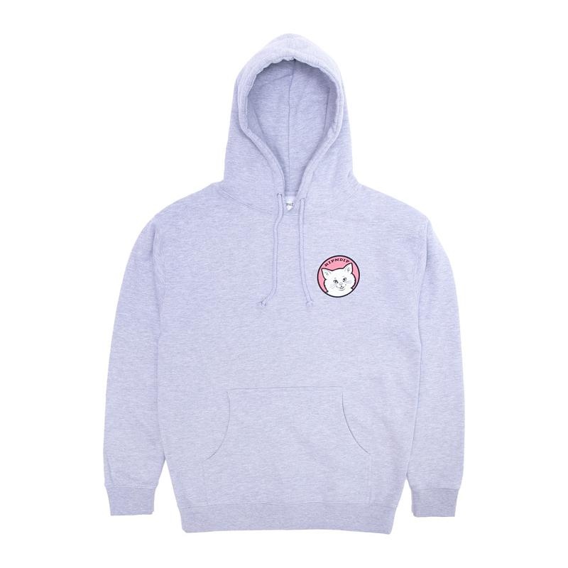 Grey Ripndip Stop Being a Pussy Hoodie | USAOR2447