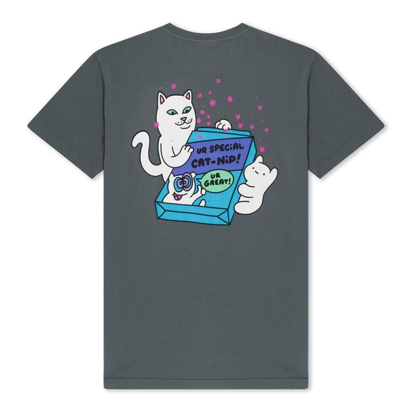 Grey Ripndip Ur Special Cat Nip Shirts | USAKI2762