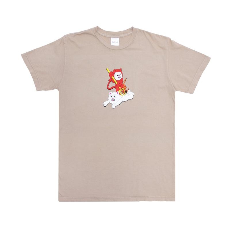 Khaki Ripndip Branded Shirts | USAUT2650