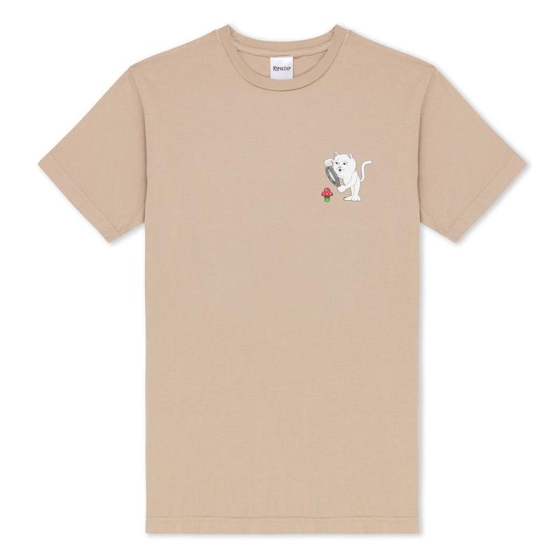 Khaki Ripndip Nomads Shirts | USADN2786