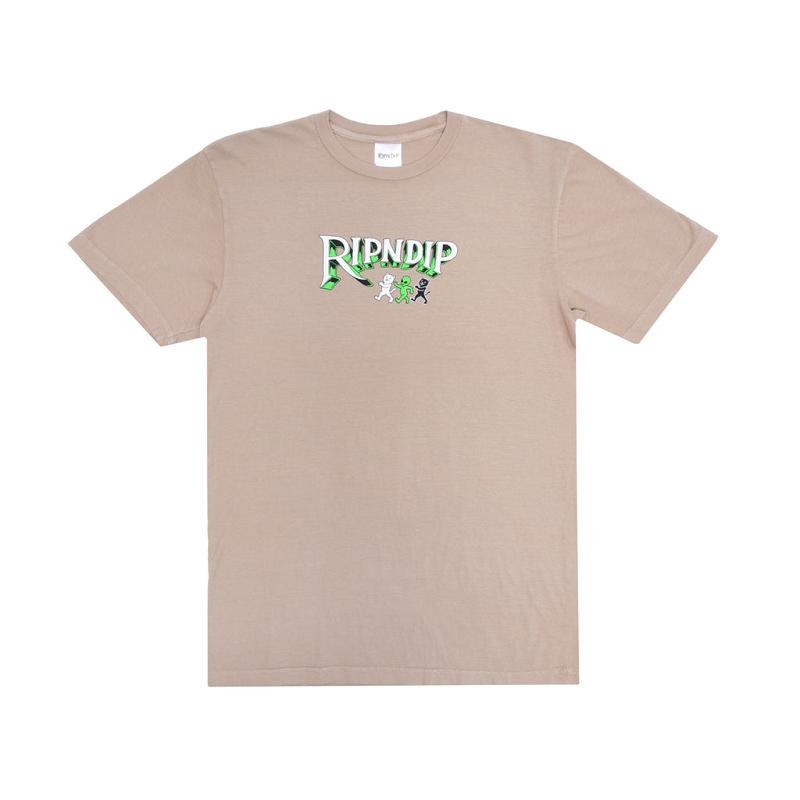 Khaki Ripndip Strange Forest Shirts | USAUT2747