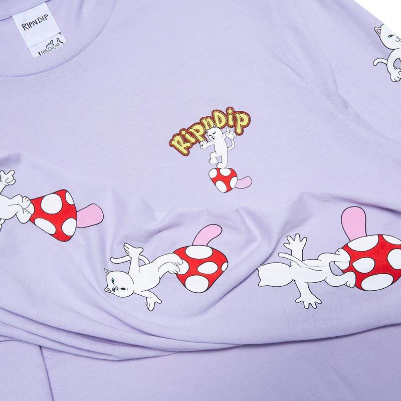 Lavender Ripndip Lucid Vacation Long Sleeve | USAYU2554