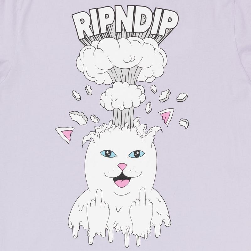 Lavender Ripndip Mind Blown Shirts | USAAP2788