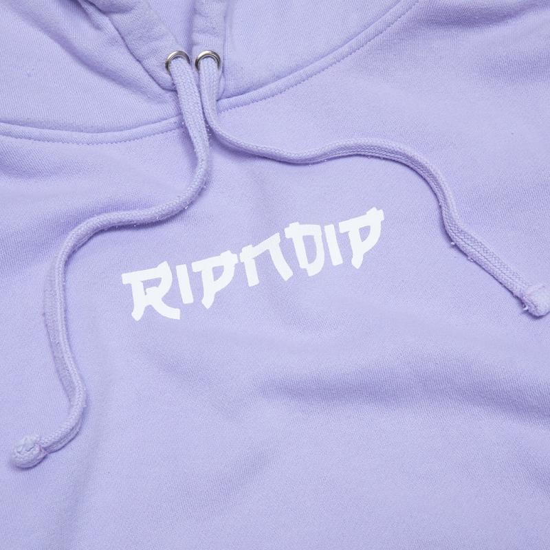 Lavender Ripndip Nermurari Warrior Hoodie | USAPQ2394