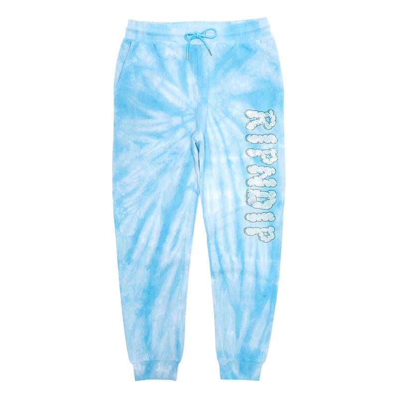 Light Blue Ripndip Sent From Heaven Sweatpants | USAFM2882