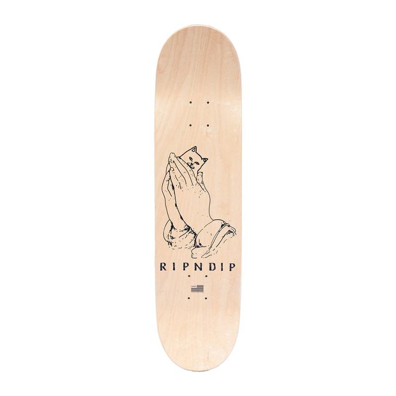 Light Green / Purple Ripndip Lord Nermal Skateboard | USAXF2306