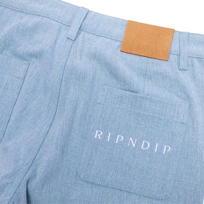 Light Wash Ripndip Heaven And Hell Denim Pants | USARW2608