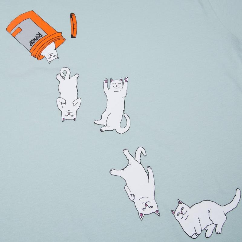 Mint Ripndip Nermal Pills Shirts | USAUT2632