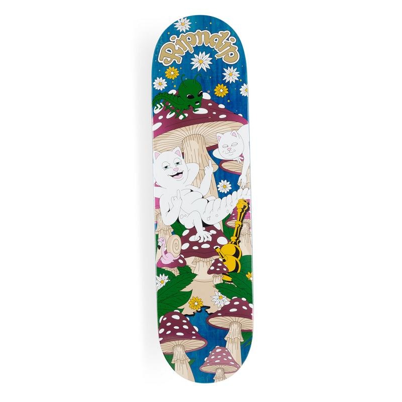 Navy Ripndip Caterpiller Garden Skateboard | USAOR2317