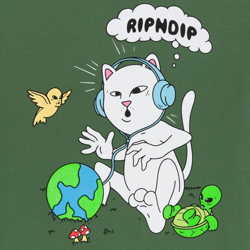 Olive Ripndip I Like Turtles Shirts | USAMA2781