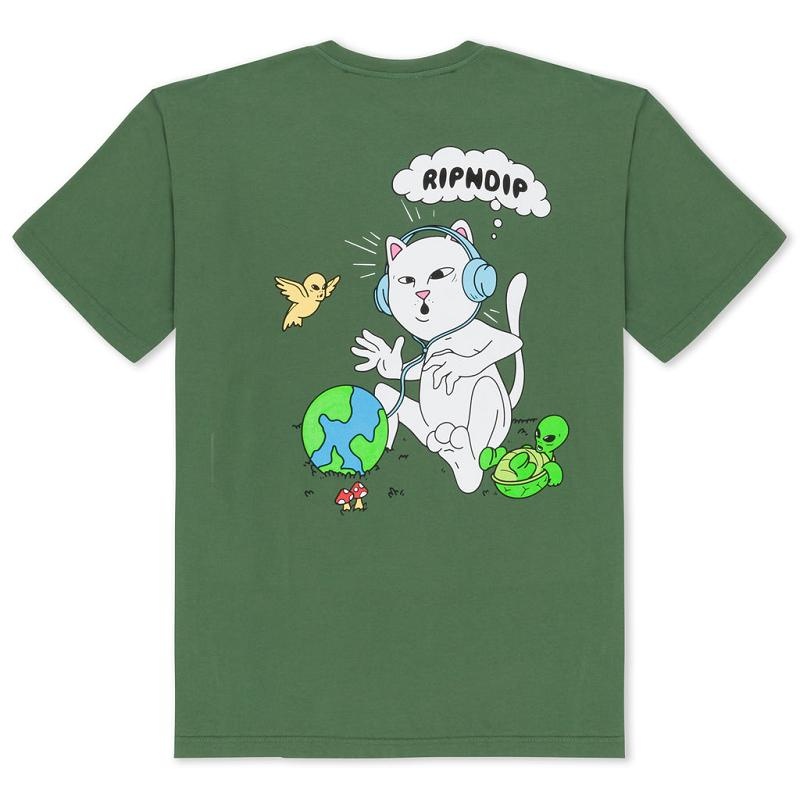 Olive Ripndip I Like Turtles Shirts | USAMA2781