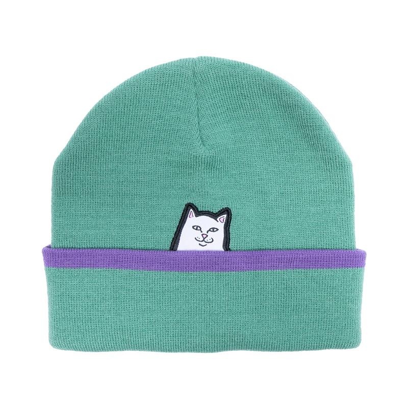 Olive Ripndip Lord Nermal Beanie | USAHK2906