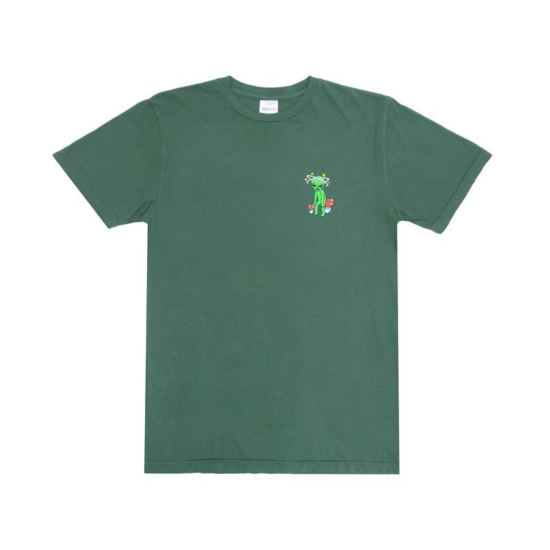 Olive Ripndip Space Gang Shirts | USANB2729