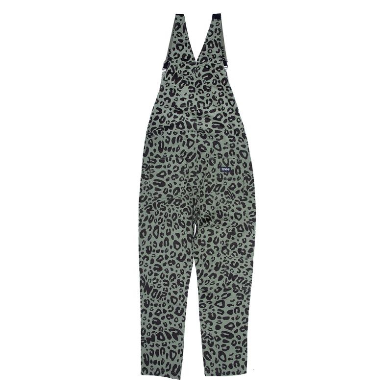 Olive Ripndip Spotted Cotton Twill Overalls Pants | USAFM2598