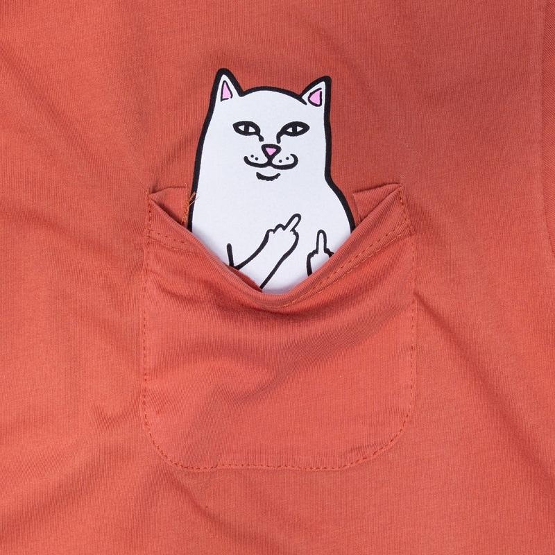 Orange Ripndip Lord Nermal Pocket Shirts | USAHK2641