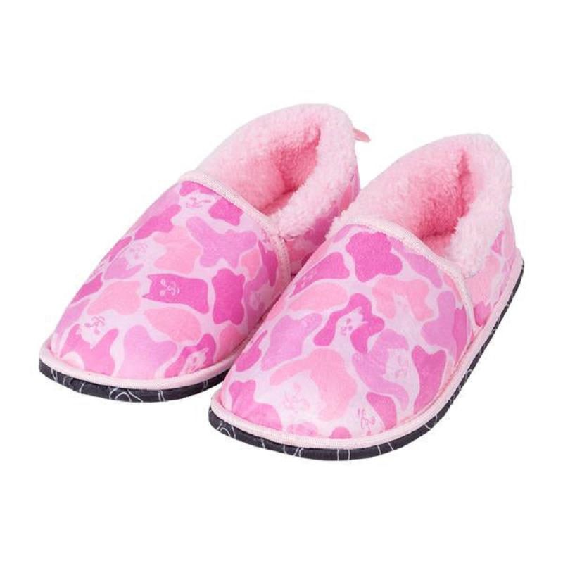 Pink Camo Ripndip Nermal Camo House Slippers | USAFM2998