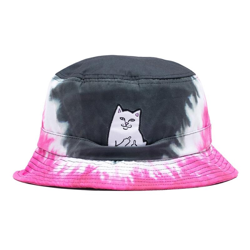 Pink Ripndip Lord Nermal Bucket Hats | USAIS2933