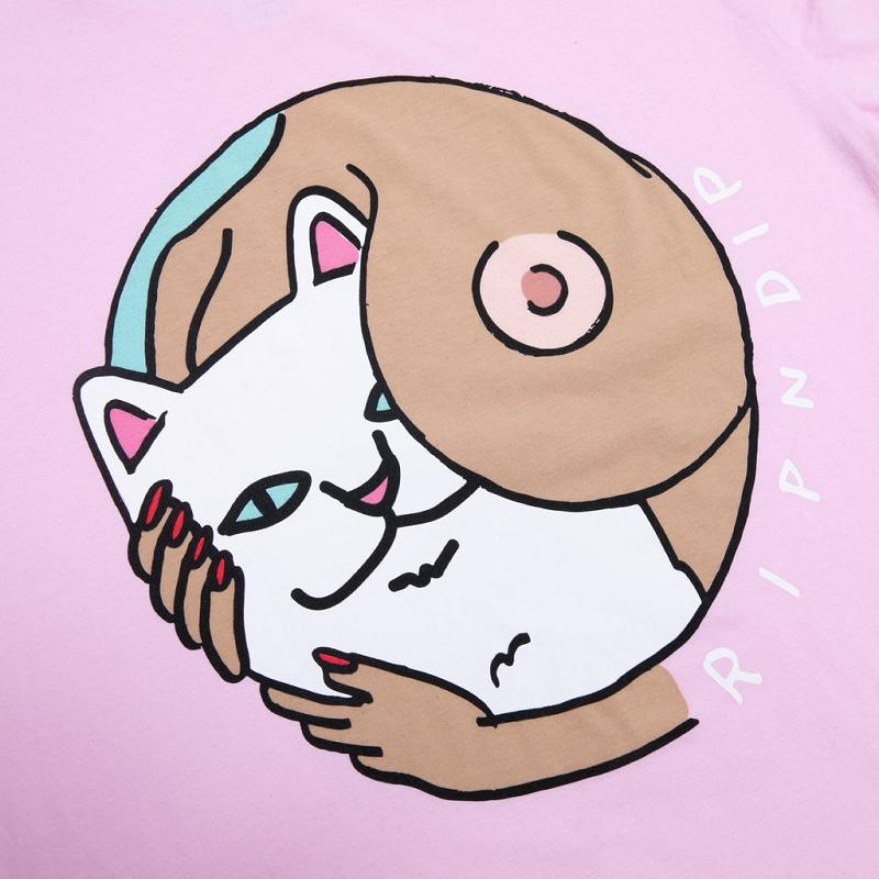 Pink Ripndip Must Be Nice Boobies Shirts | USAPQ2718