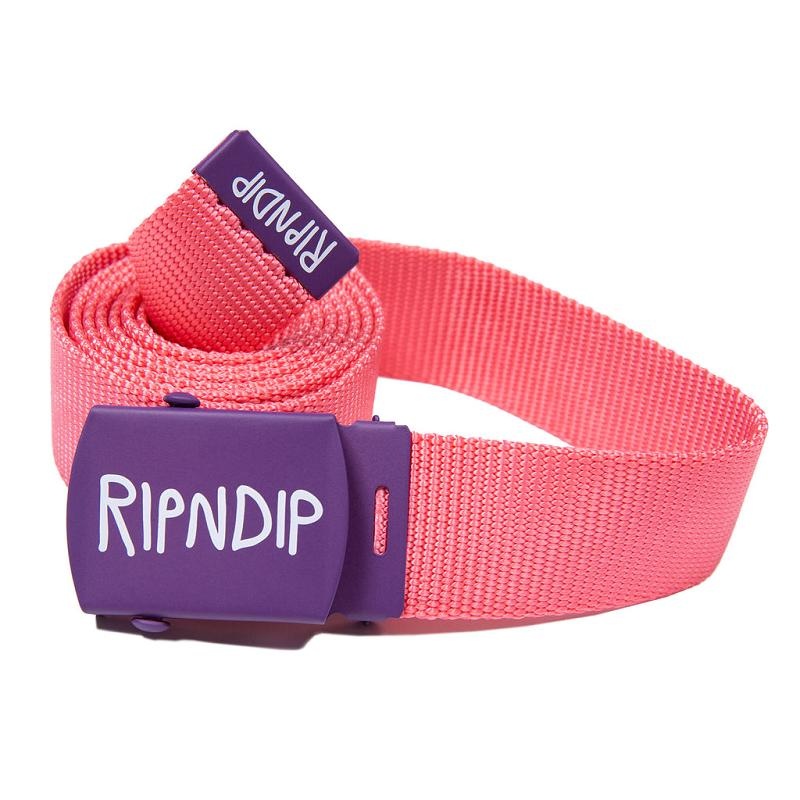 Pink Ripndip Web Belt | USAPQ2009