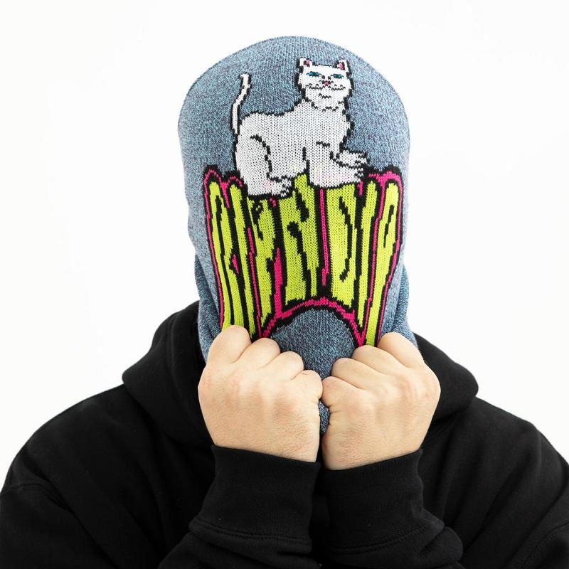 Purple Ripndip Psychedelic Beanie | USALH2903