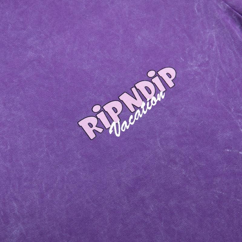 Purple Wash Ripndip Ripndip Vacay Shirts | USAHK2712