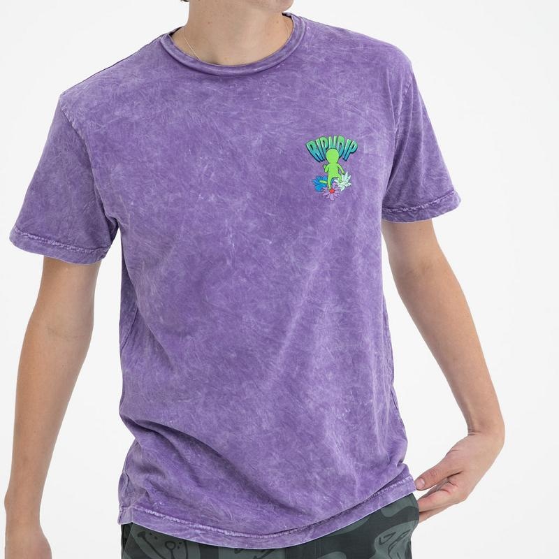 Purple Wash Ripndip The Unknown Shirts | USACE2732