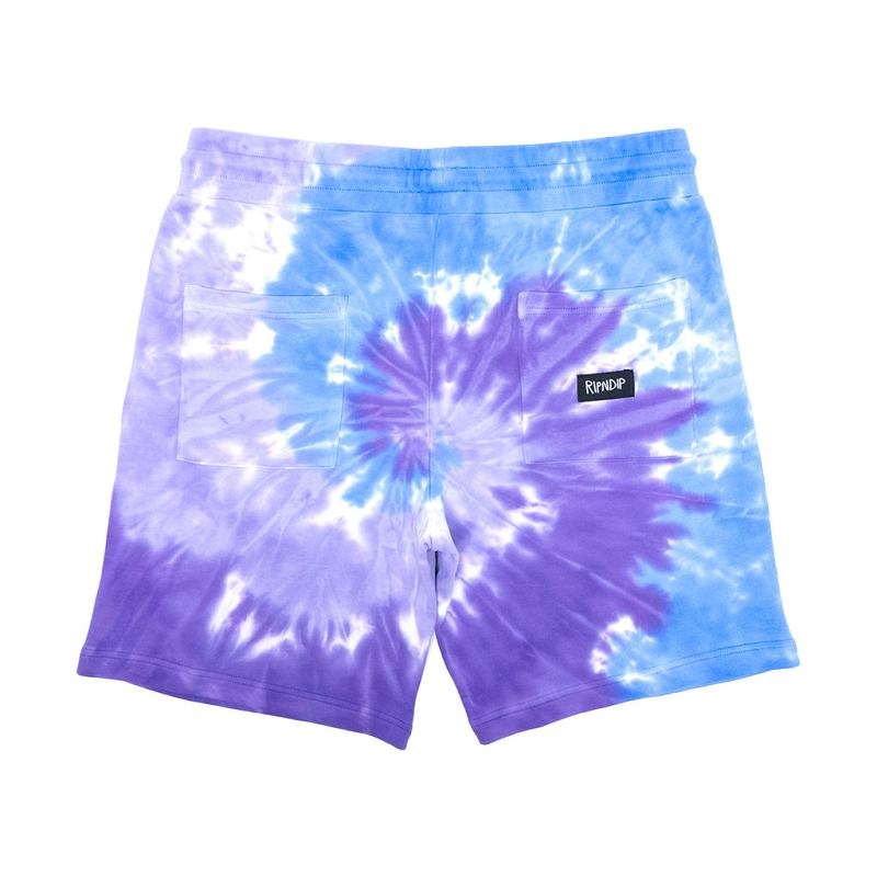 Purple / Purple Ripndip Friday Jr Sweat Shorts | USARW2821