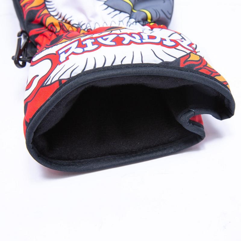 Red Ripndip Dragonerm Snow Gloves Accessories | USAKI2095