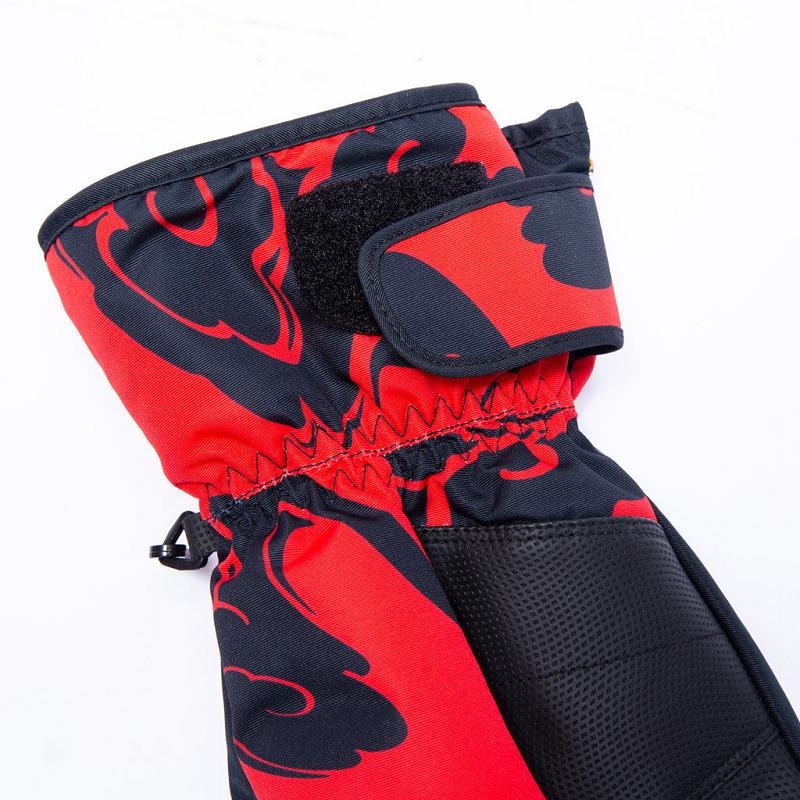 Red Ripndip Dragonerm Snow Gloves Accessories | USAKI2095