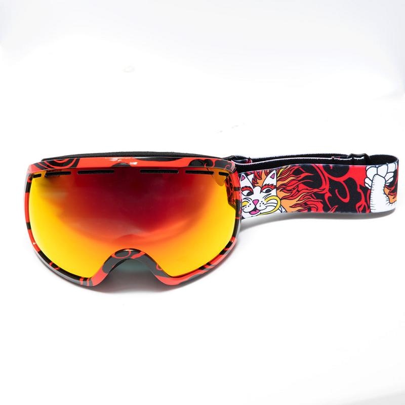 Red Ripndip Dragonerm Snow Goggles Accessories | USAHK2093