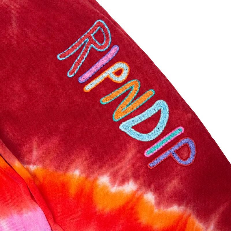 Red Ripndip OG Prisma Embroidered Sweatpants | USALH2877