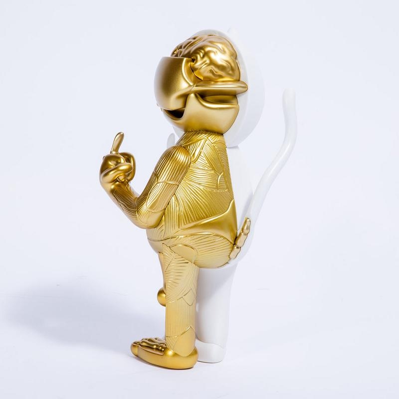 Ripndip 24k Gold Nermal Anatomy Vinyl Figure Accessories | USAZG2123