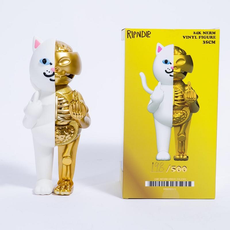 Ripndip 24k Gold Nermal Anatomy Vinyl Figure Accessories | USAZG2123