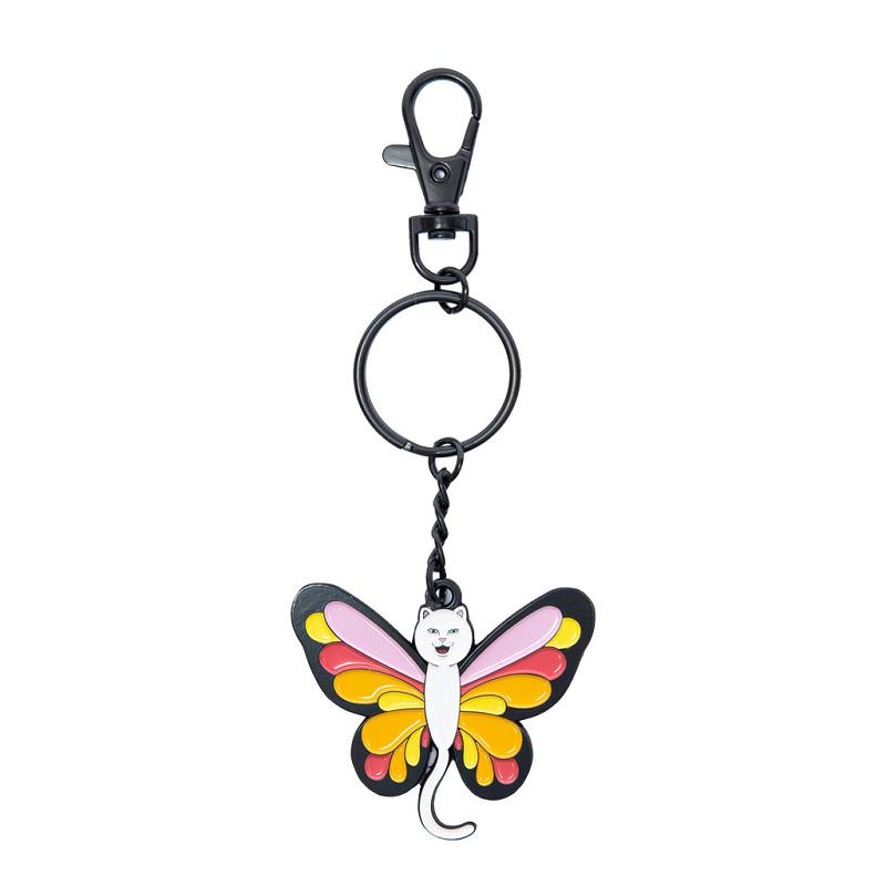 Ripndip Butterfly Nerm Metal Keychain Accessories | USADN2090