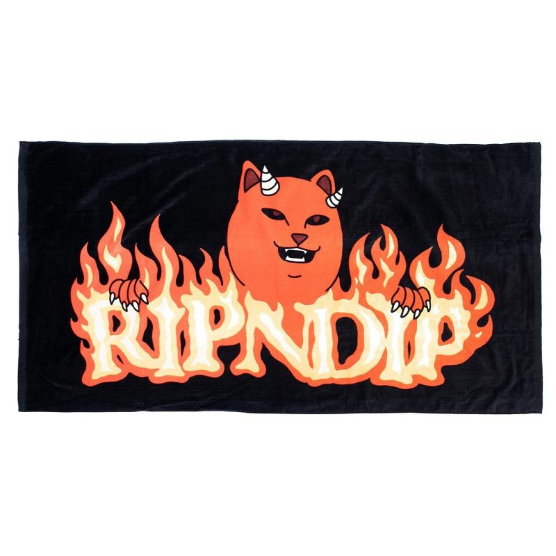 Ripndip Devils Work Beach Towel Accessories | USARW2185