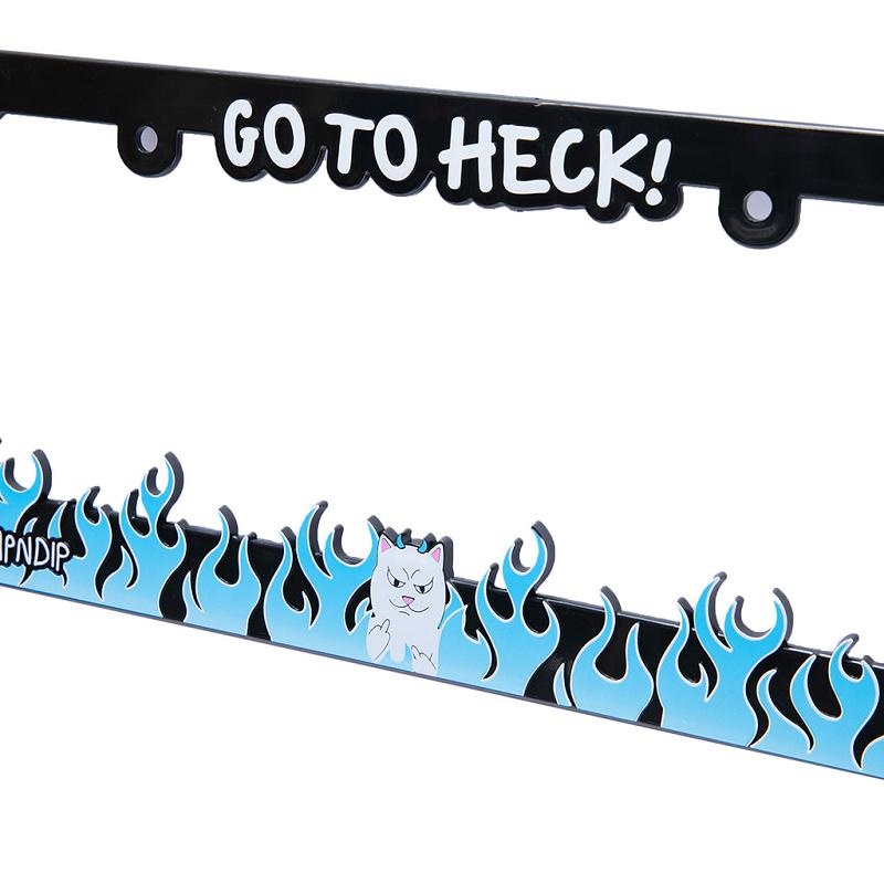 Ripndip Go To Heck License Plate Frame Accessories | USAFM2143