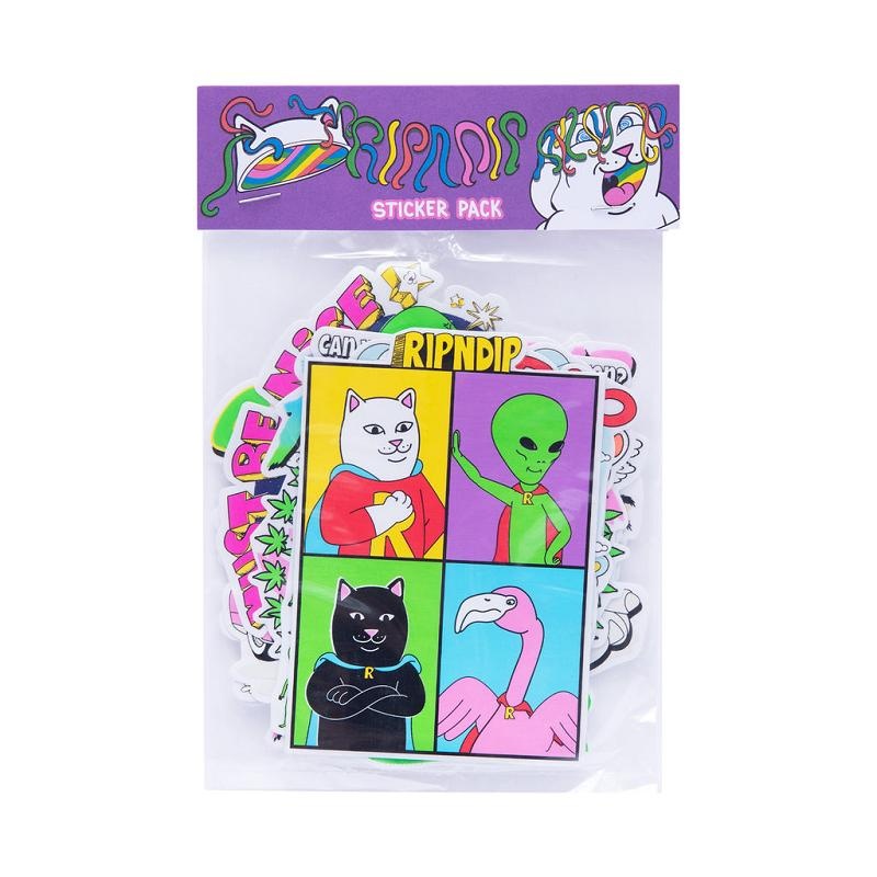 Ripndip We Can Be Heroes Sticker Pack Accessories | USAWY2079