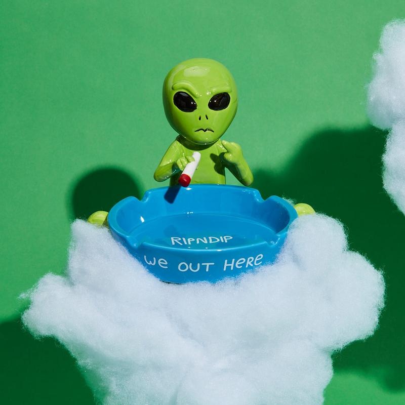 Ripndip We Out Here Alien Ash Tray Accessories | USAOR2164