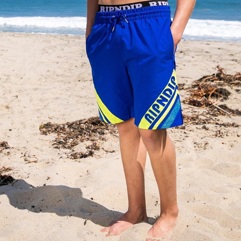 Royal Blue Ripndip Baja Swim Shorts | USAWY2797