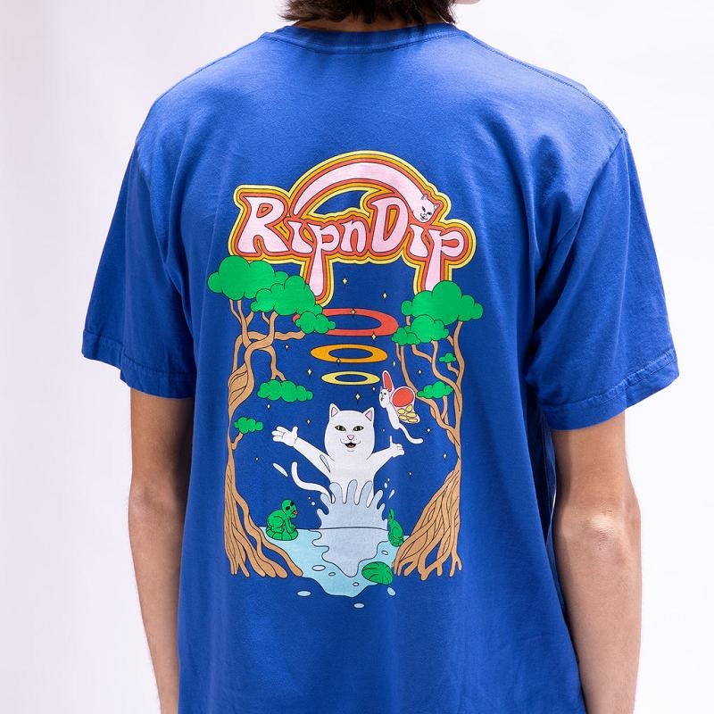 Royal Blue Ripndip Down By The River Shirts | USADN2644