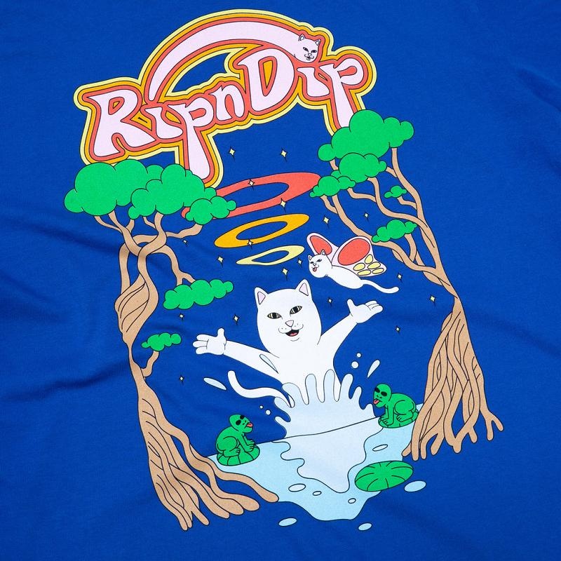 Royal Blue Ripndip Down By The River Shirts | USADN2644