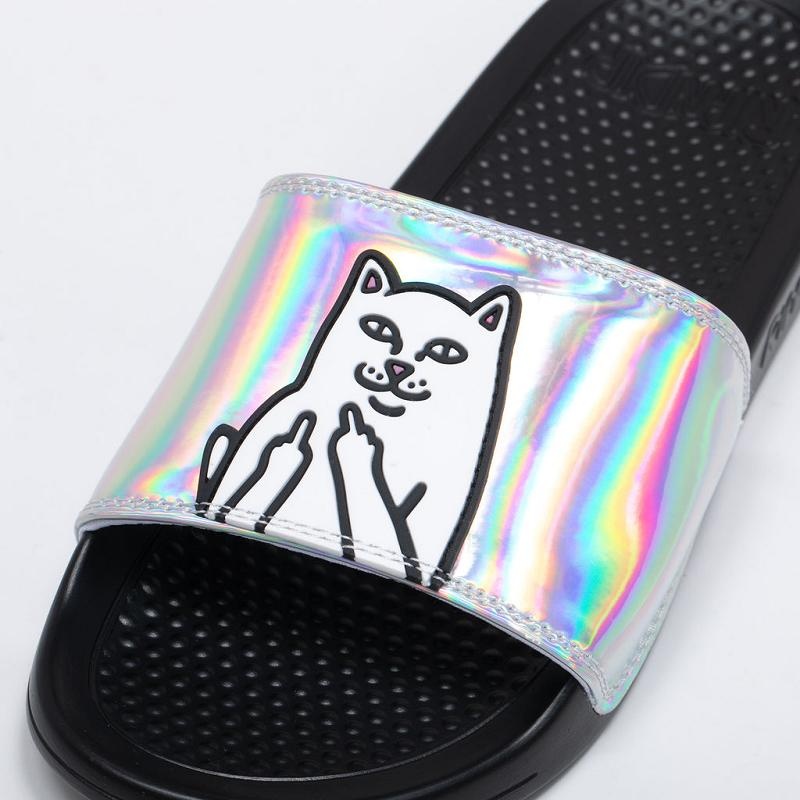 Silver Ripndip Lord Nermal Slides | USARW2990