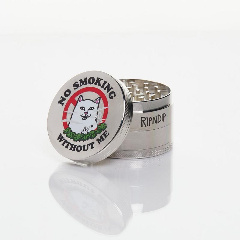 Silver Ripndip No Smoking Grinder Accessories | USABC2101