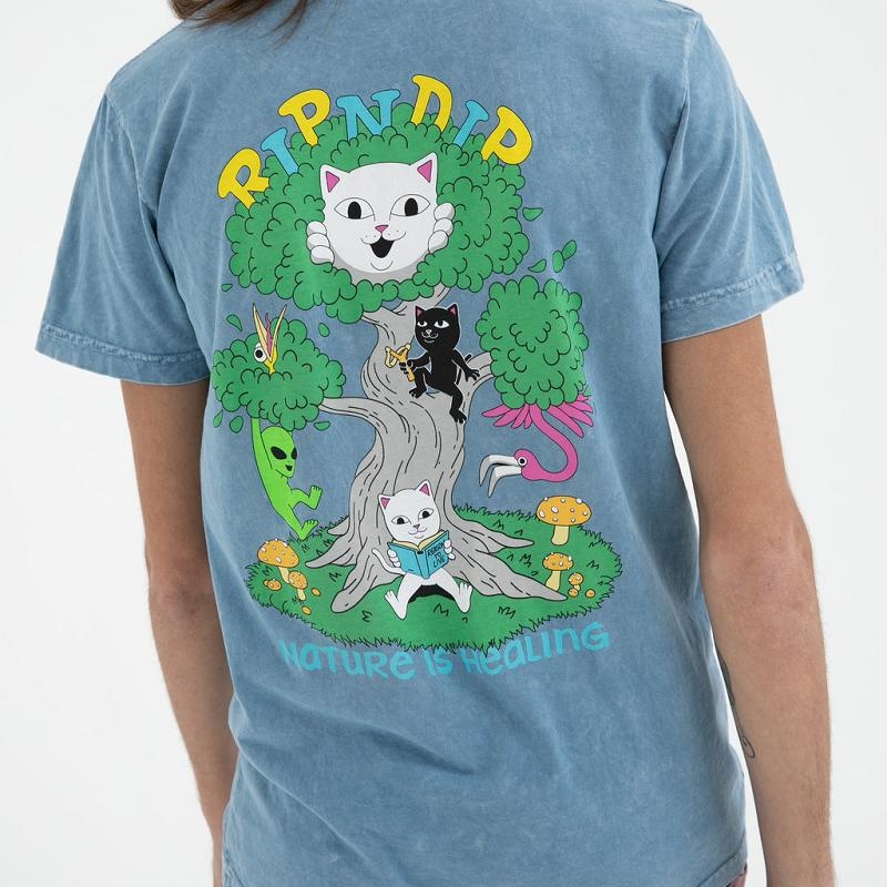 Wash Ripndip Adventure Club Shirts | USABC2756