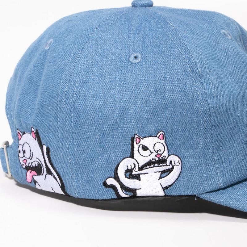 Wash Ripndip Frustration Denim Dad Hats | USABC2943